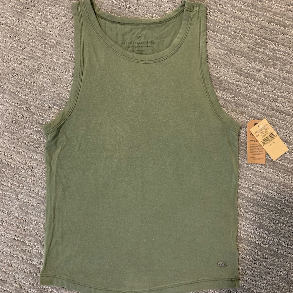 America eagle crop top tank